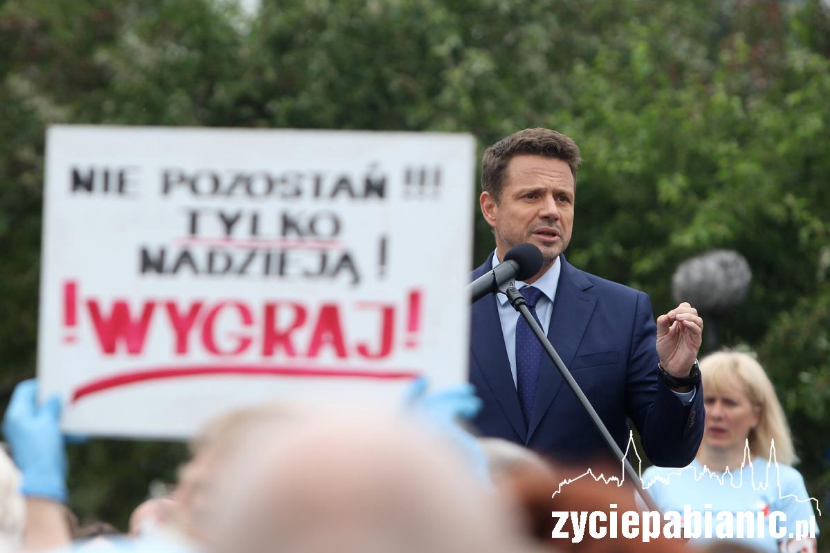 Rafał Trzaskowski odwiedził Pabianice