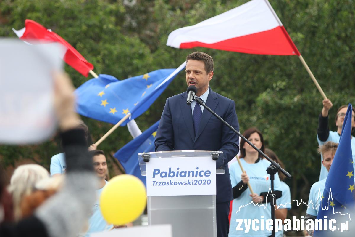 Rafał Trzaskowski odwiedził Pabianice