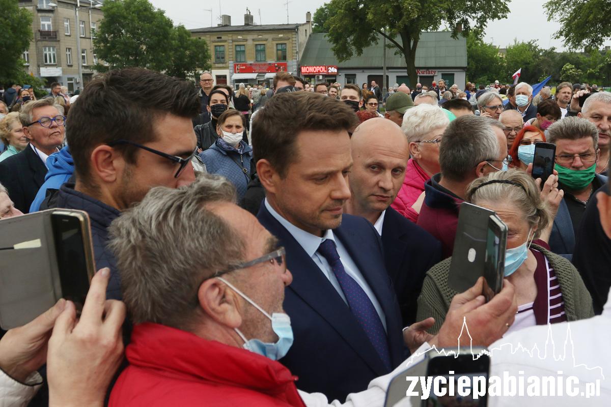 Rafał Trzaskowski odwiedził Pabianice