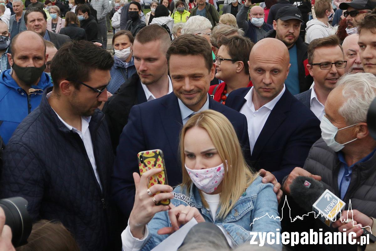 Rafał Trzaskowski odwiedził Pabianice