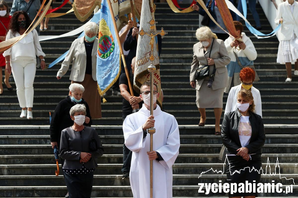 Procesja Bożego Ciała podczas epidemii