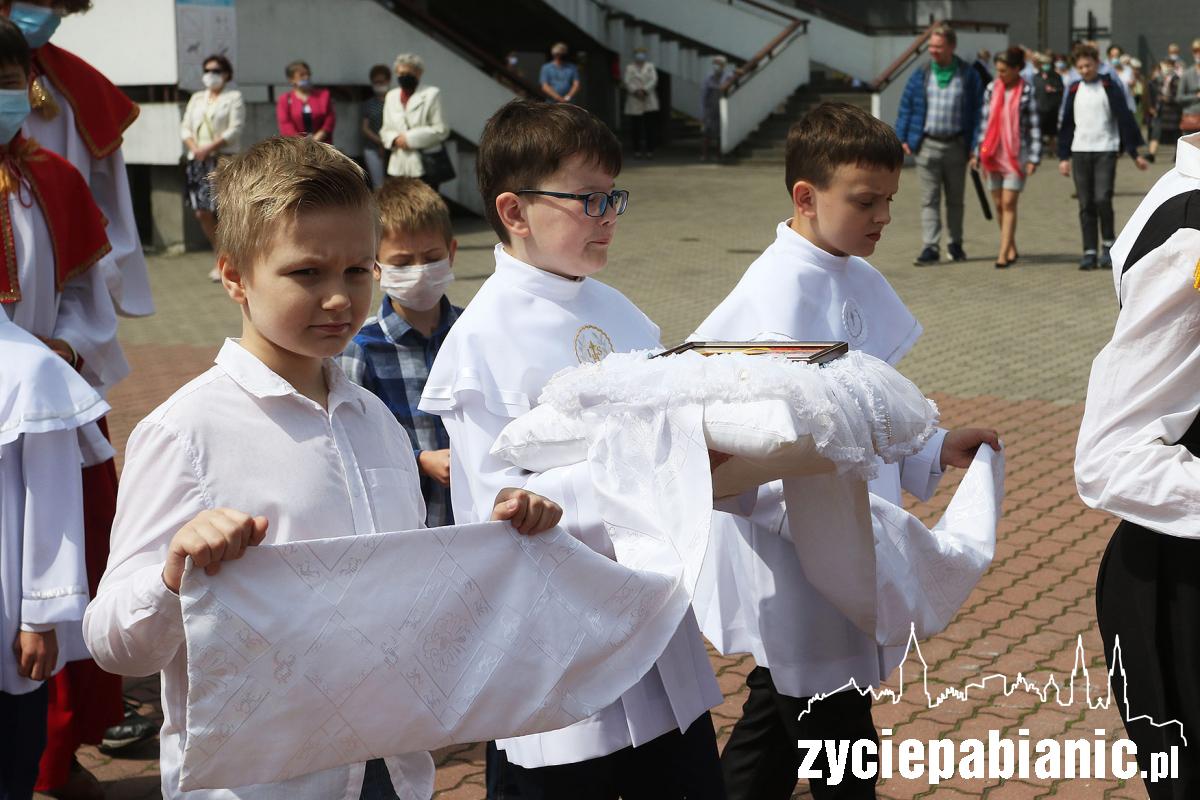 Procesja Bożego Ciała podczas epidemii