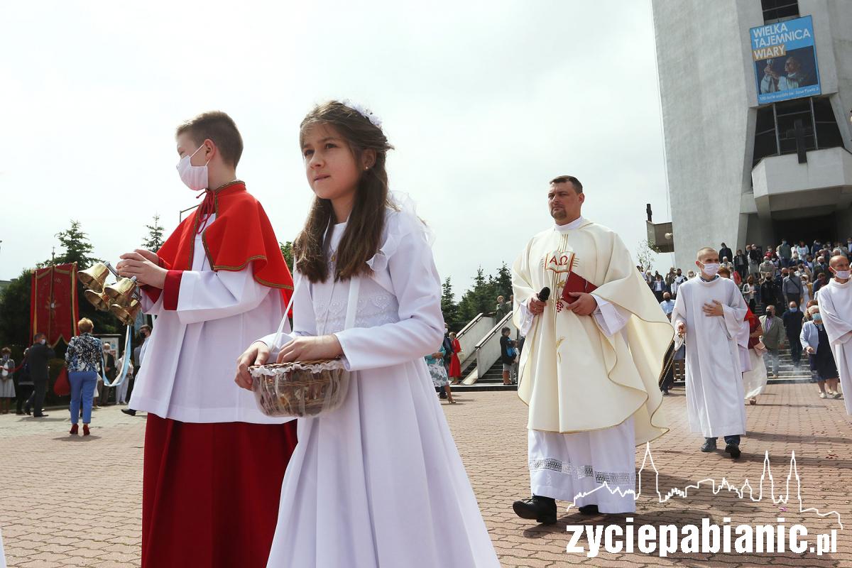 Procesja Bożego Ciała podczas epidemii
