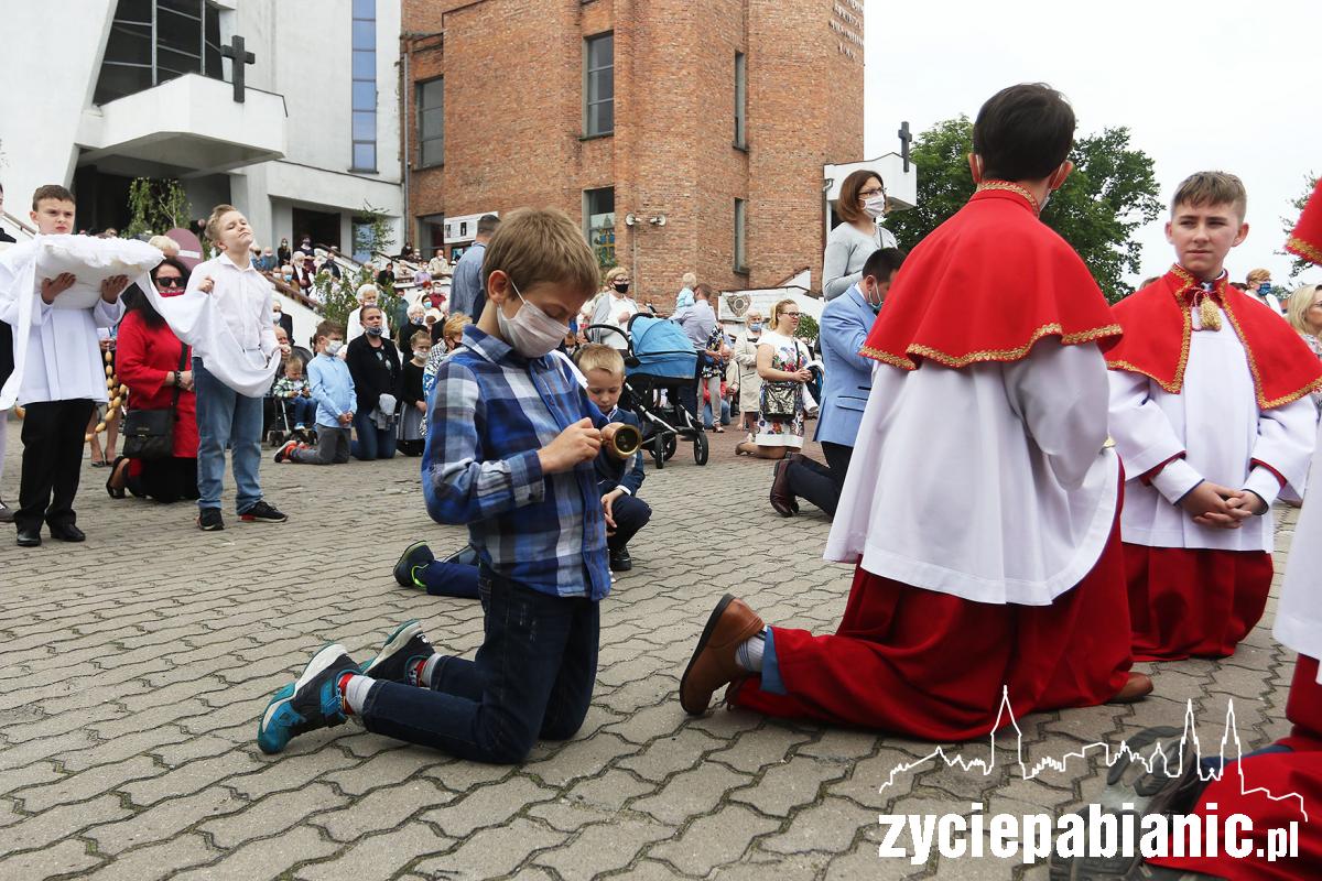 Procesja Bożego Ciała podczas epidemii