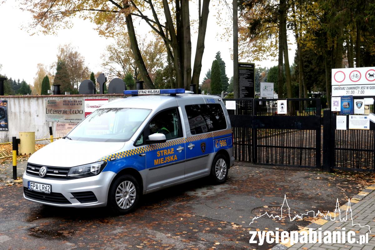 Sytuacja przed pabianickimi cmentarzami