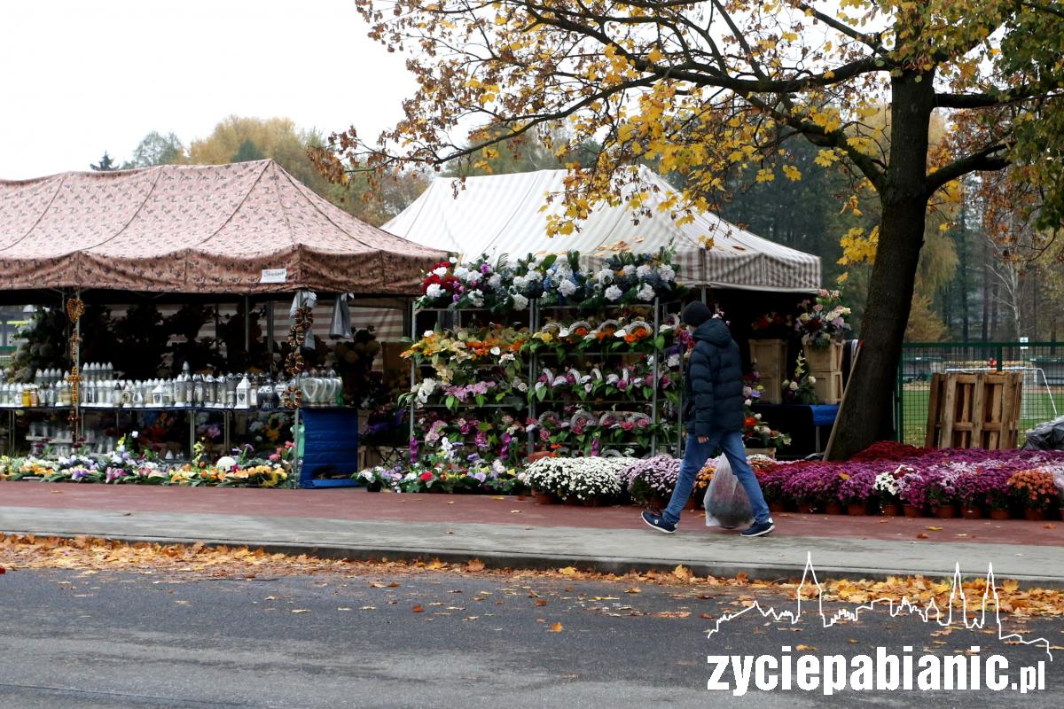 Sytuacja przed pabianickimi cmentarzami