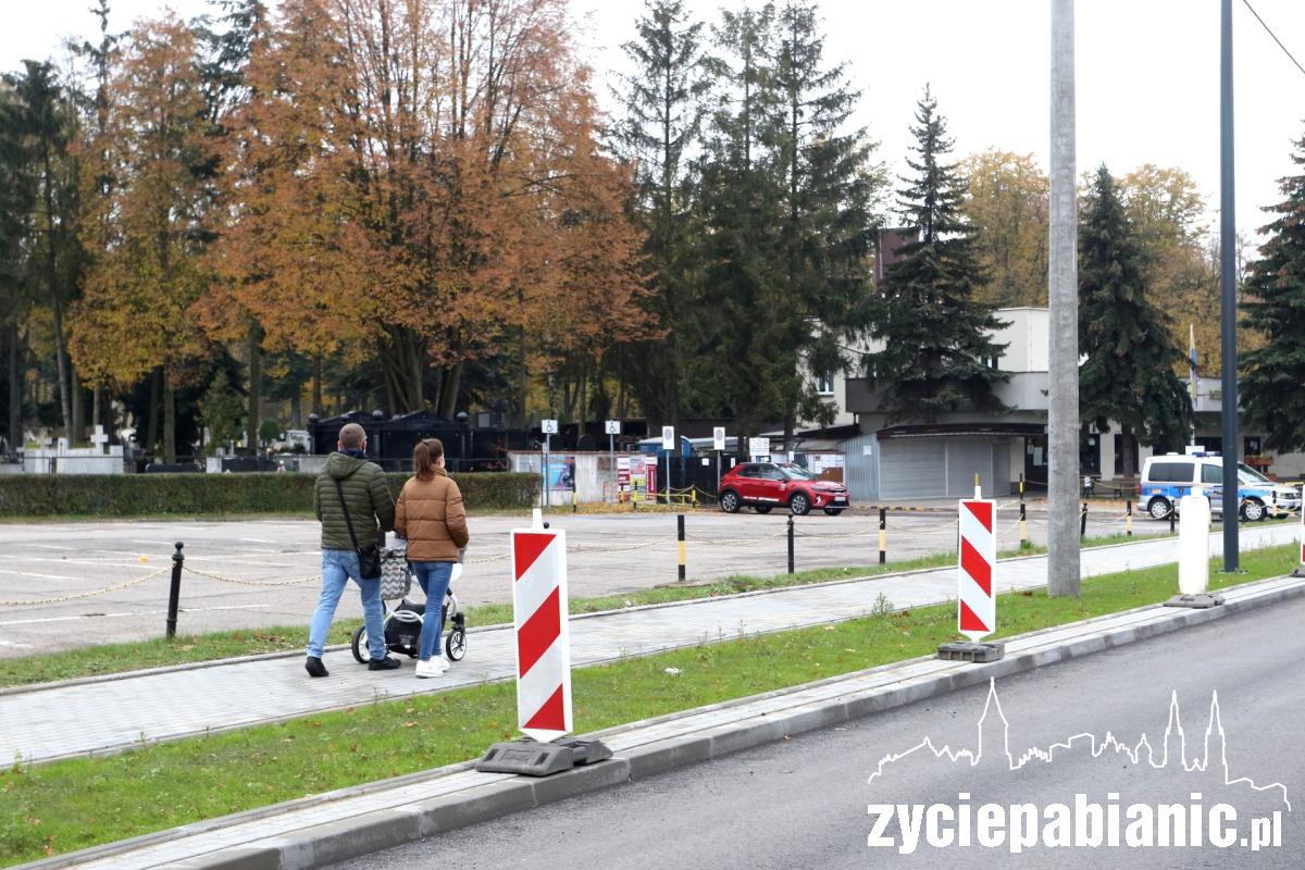 Sytuacja przed pabianickimi cmentarzami