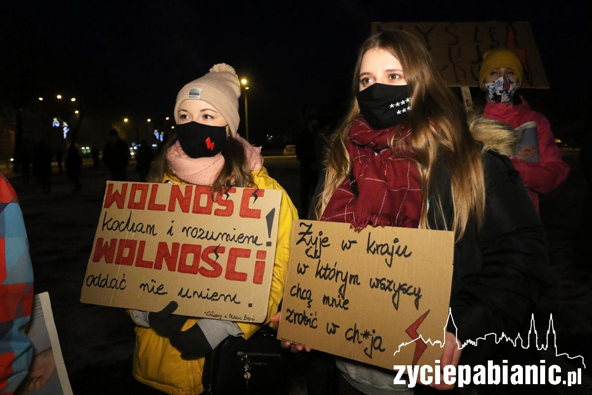Strajk Kobiet wrócił na ulice Pabianic