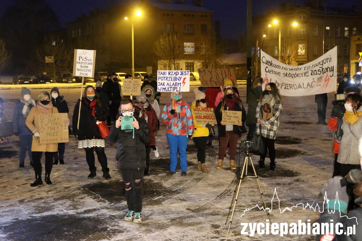 Strajk Kobiet wrócił na ulice Pabianic