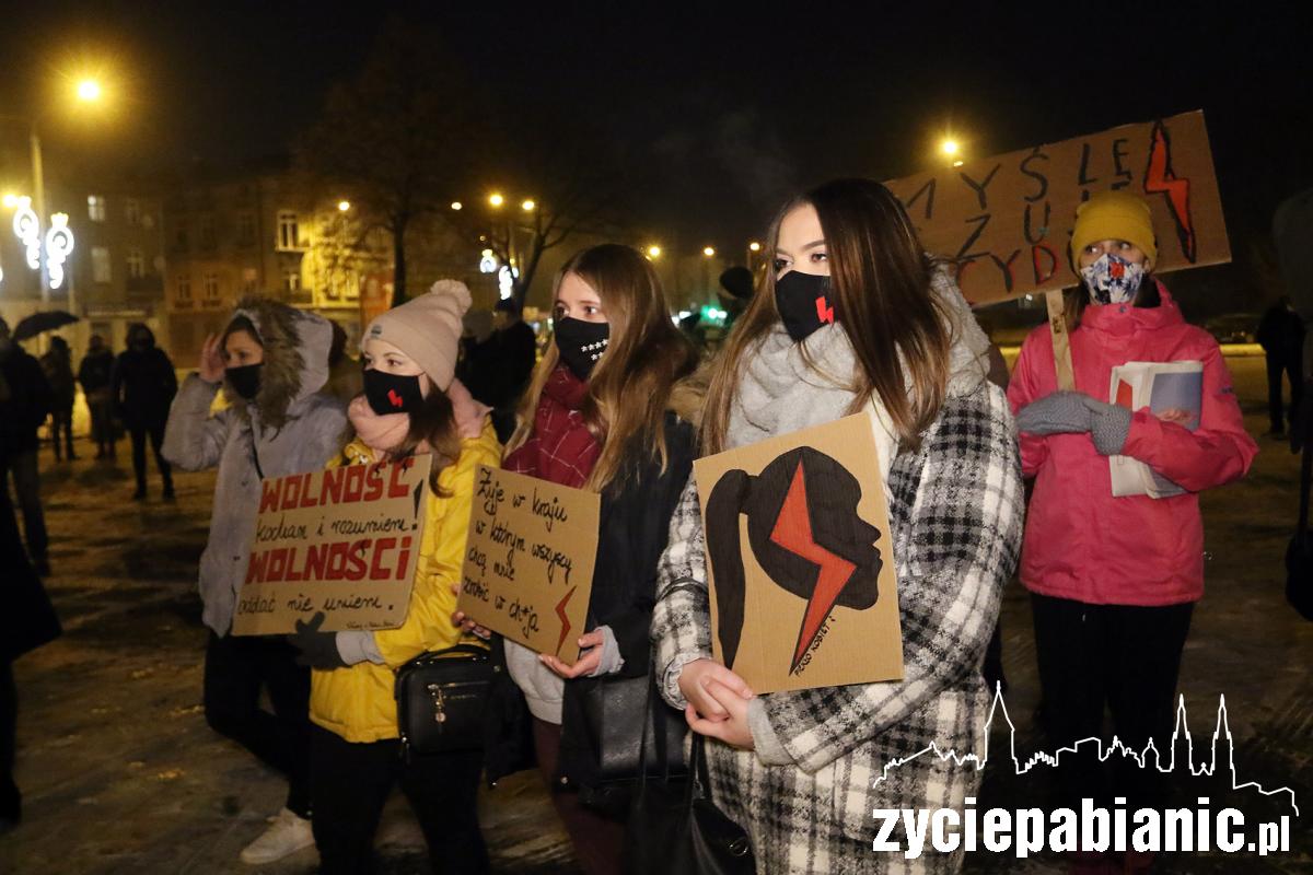 Strajk Kobiet wrócił na ulice Pabianic