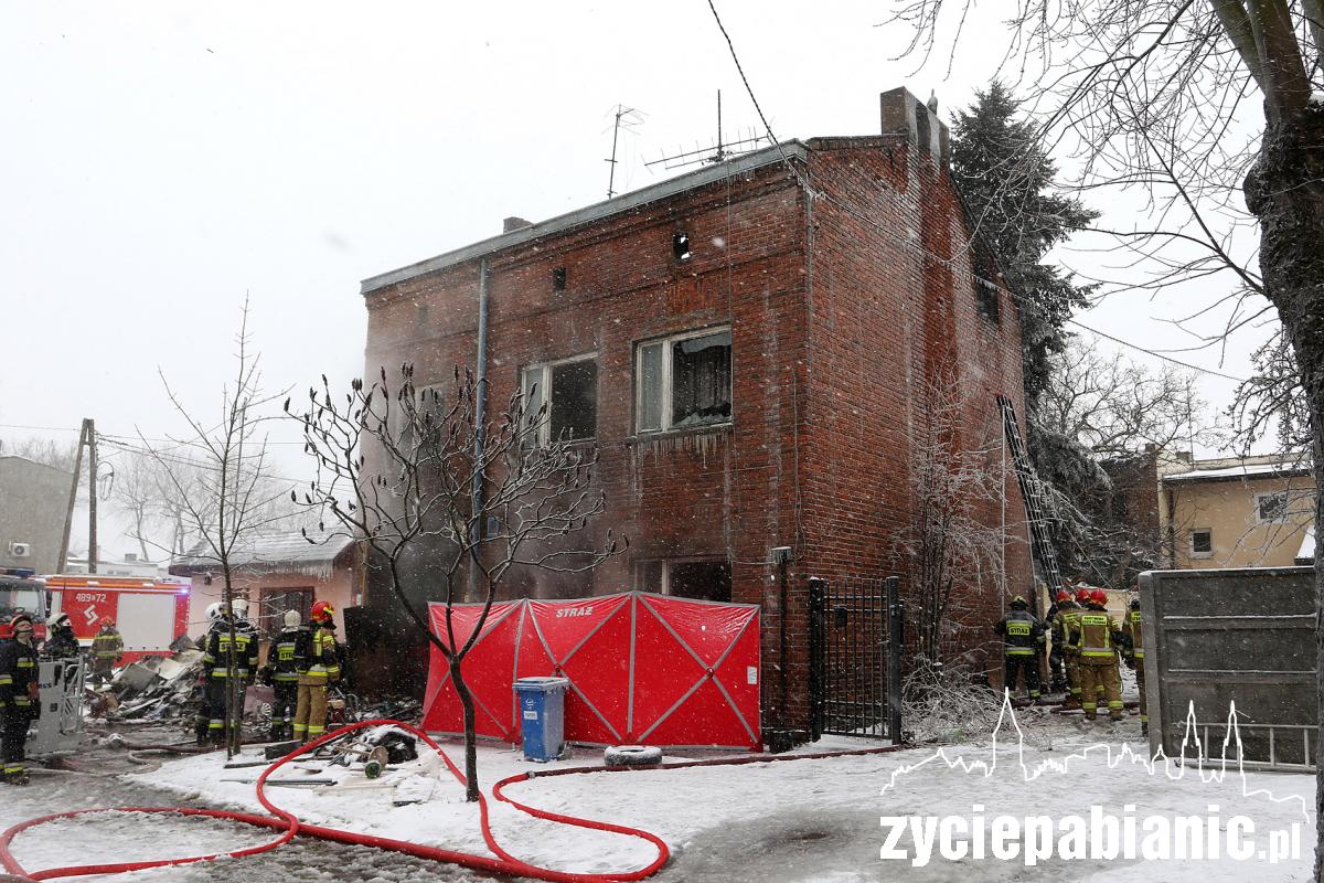 Pożar kamienicy przy ul. Wileńskiej
