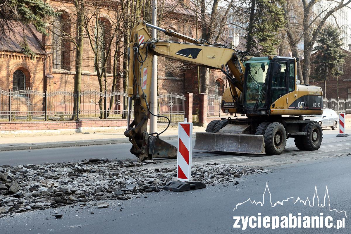 Ruszył remont torowiska przy Warszawskiej