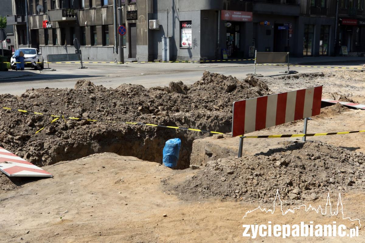 Co drogowcy znaleźli na ul. Warszawskiej?
