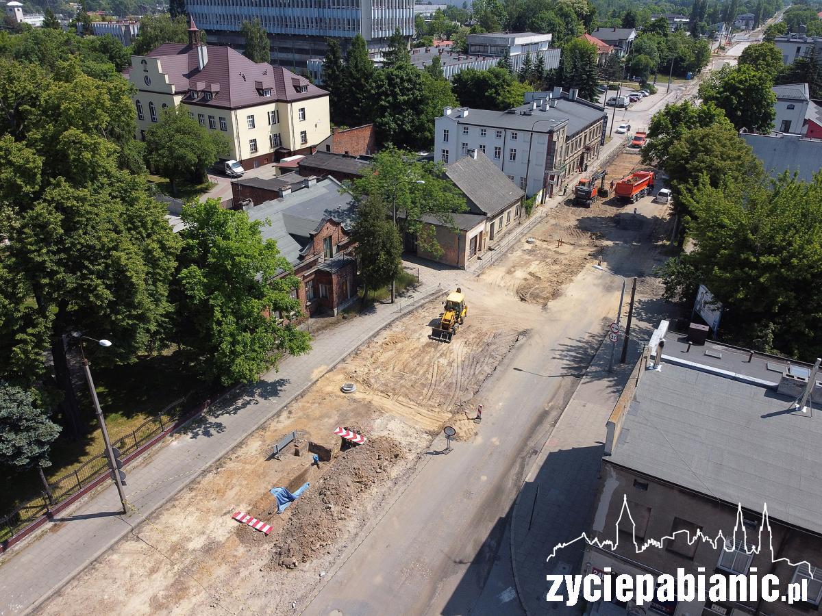 Co drogowcy znaleźli na ul. Warszawskiej?
