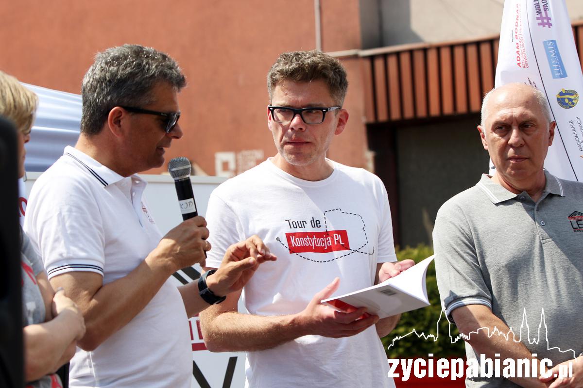 Sędzia Tuleya odwiedził Pabianice w ramach Tour de Konstytucja