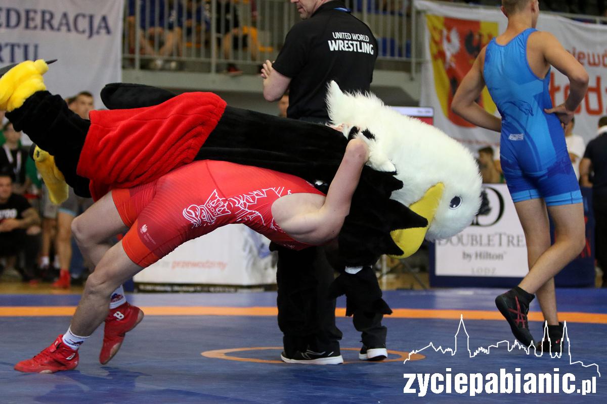 Zapasy w Pabianicach: Ogólnopolska Olimpiada Młodzieży