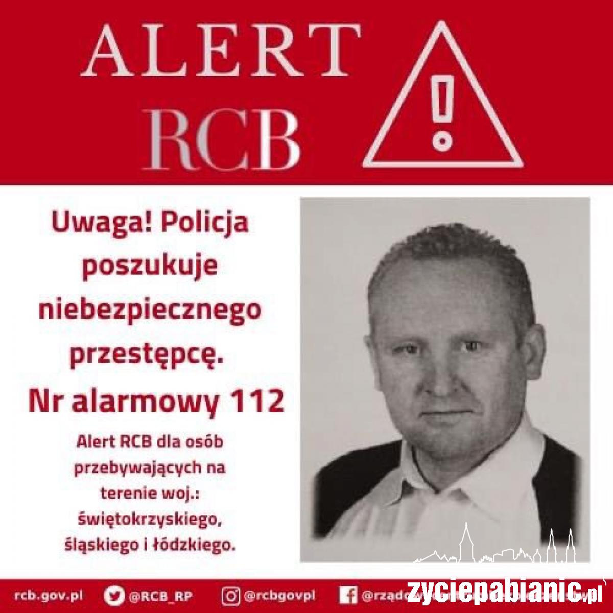Groźny przestępca był widziany niedaleko nas