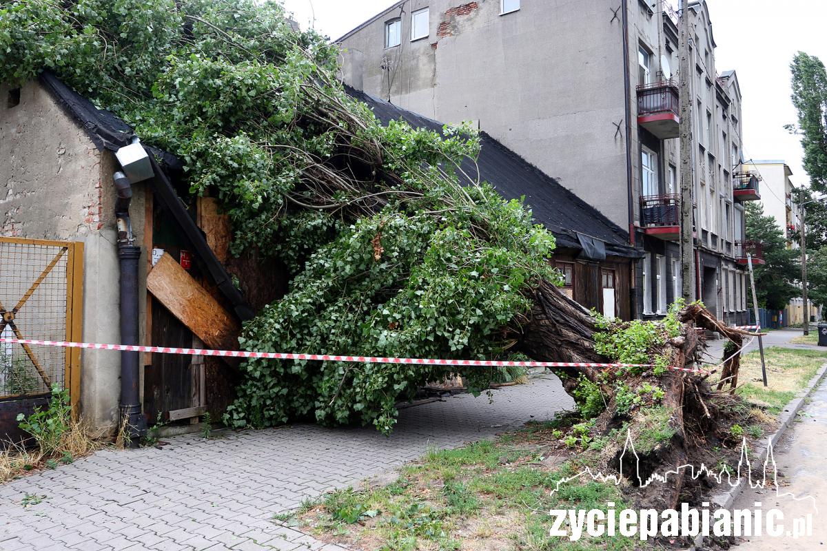 Burza nad Pabianicami