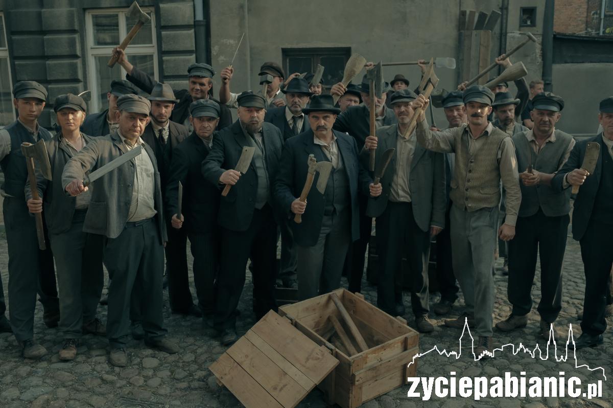 Kolejny dzień zdjęciowy w Pabianicach [ZDJĘCIA]