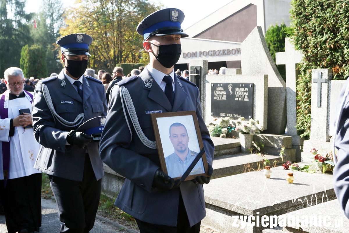 Pogrzeb policjanta Rafała Dzwonnika