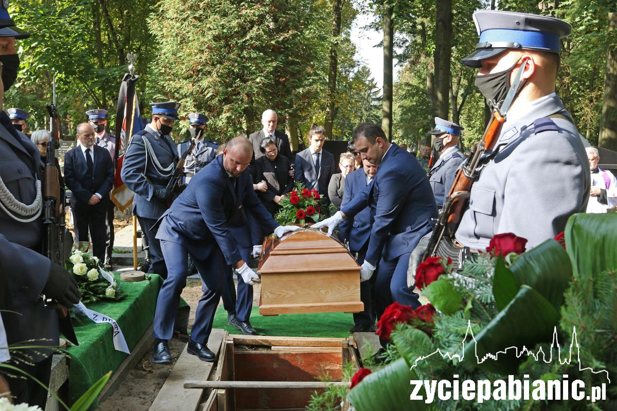 Pogrzeb policjanta Rafała Dzwonnika