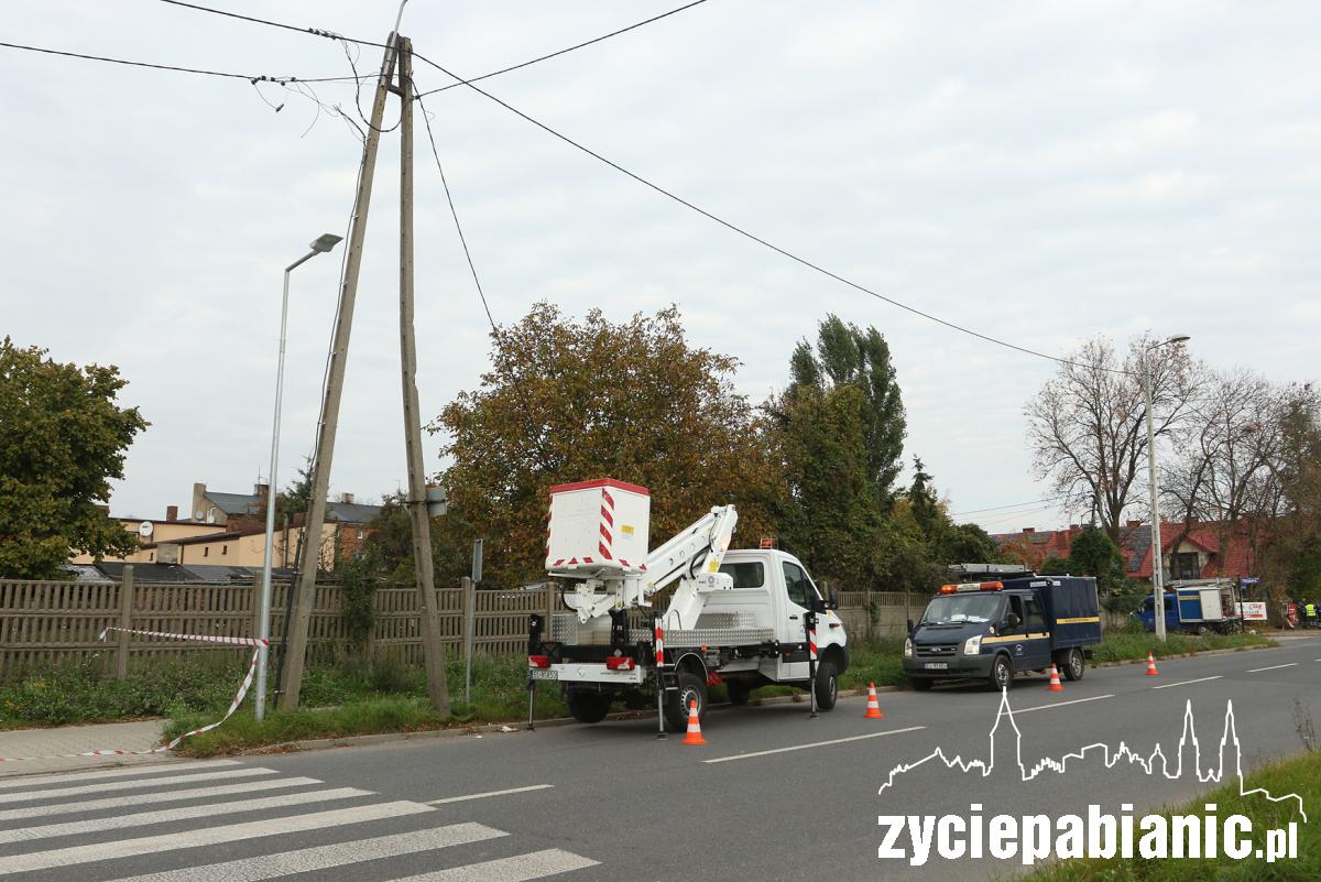 Skosił słup i uciekł