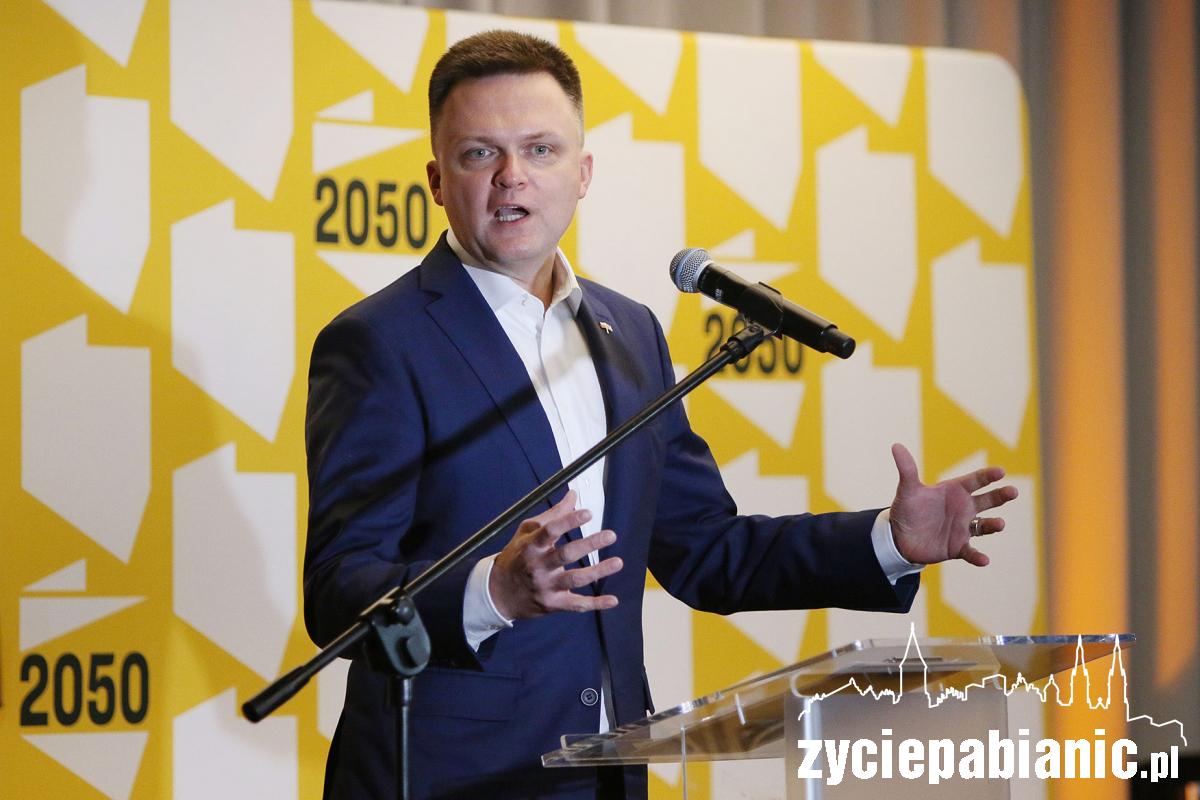 Szymon Hołownia na Forum Samorządowym w Pabianicach