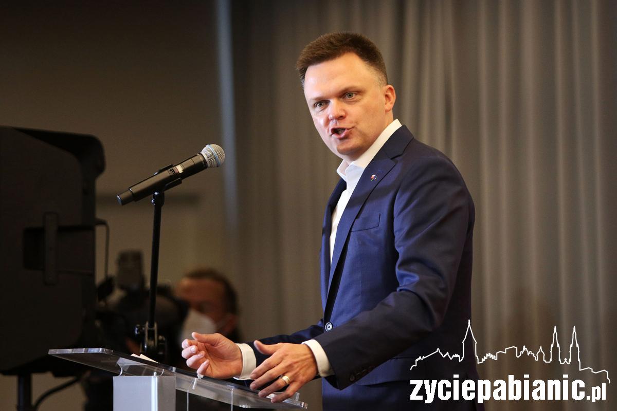 Szymon Hołownia na Forum Samorządowym w Pabianicach