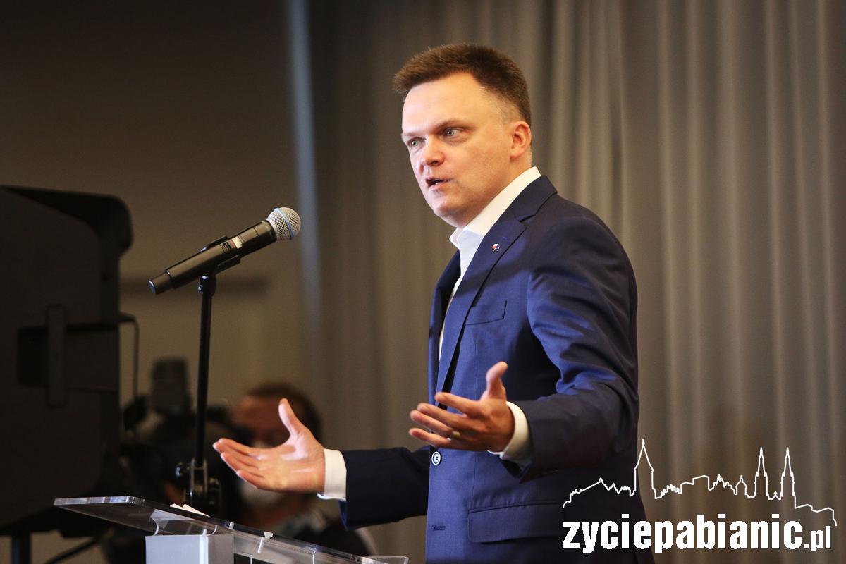 Szymon Hołownia na Forum Samorządowym w Pabianicach