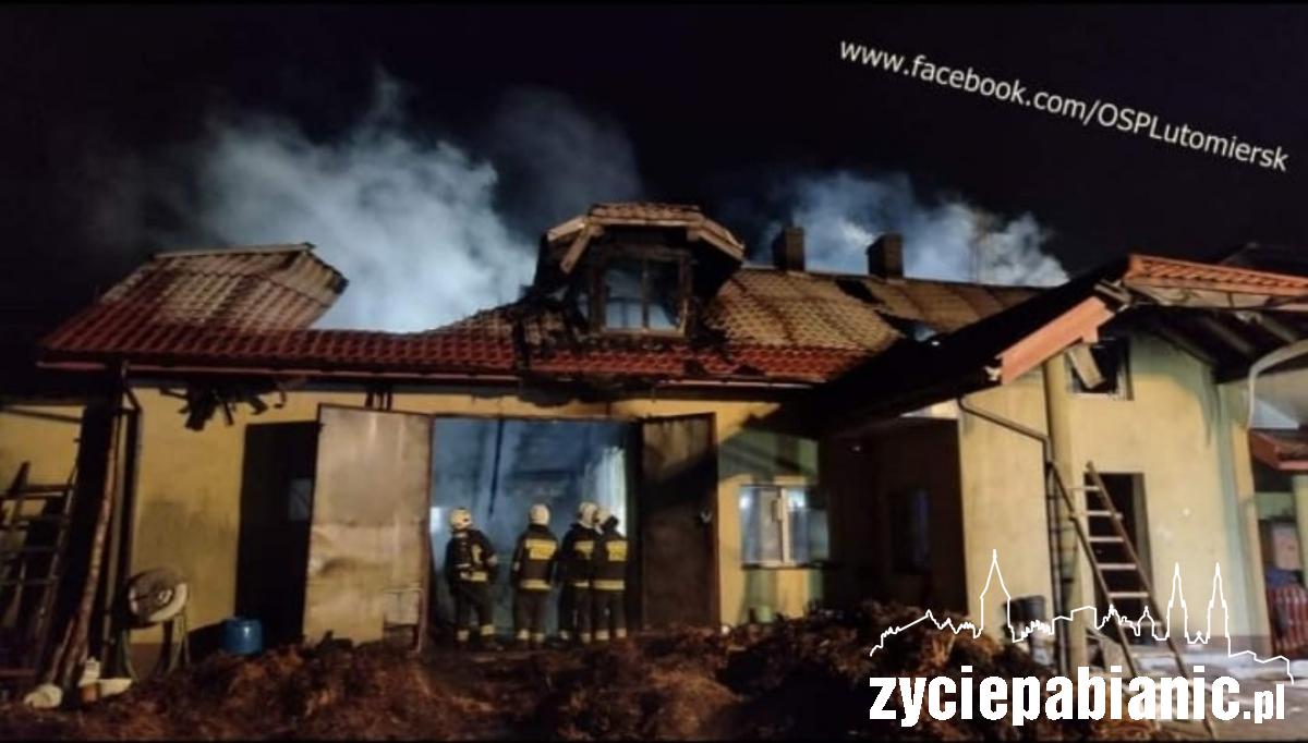 Pożar w Babicach. Stracili dach nad głową