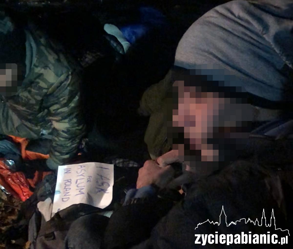 Pabianiczanin na polsko-białoruskiej granicy