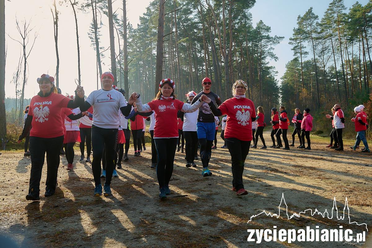 Bieg, marsz i rajd w barwach biało-czerwonych