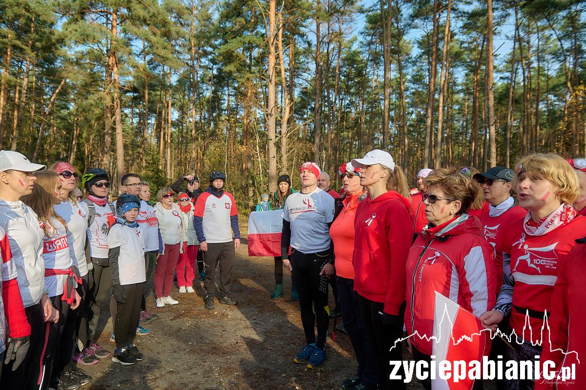 Bieg, marsz i rajd w barwach biało-czerwonych