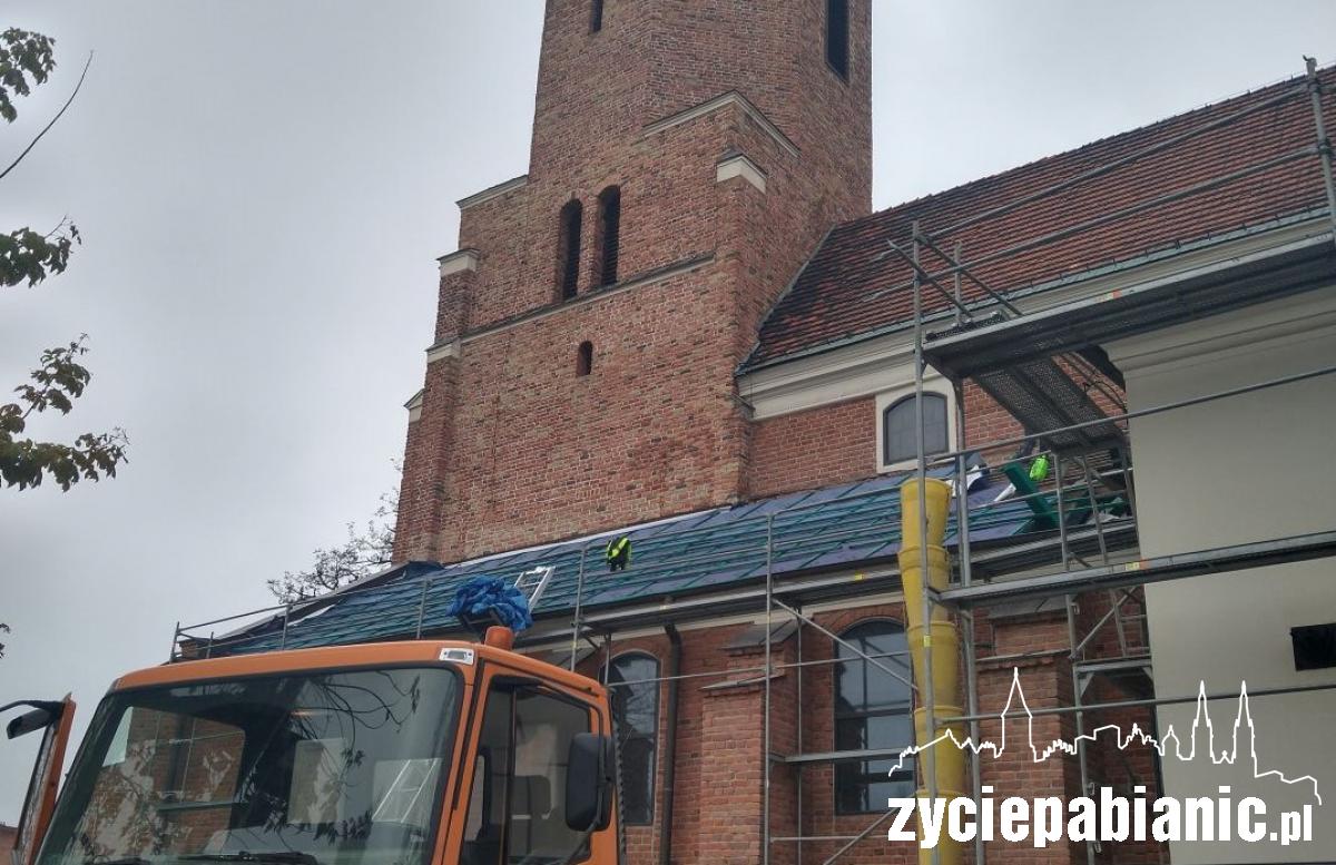 Remontują dach kościoła św. Mateusza