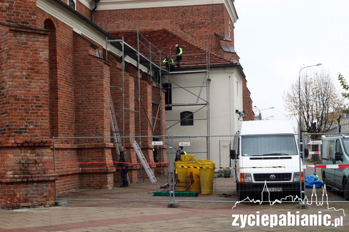 Remontują dach kościoła św. Mateusza