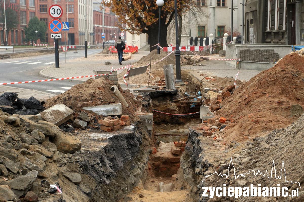 Dokopali się do starych Pabianic. Co znaleźli?