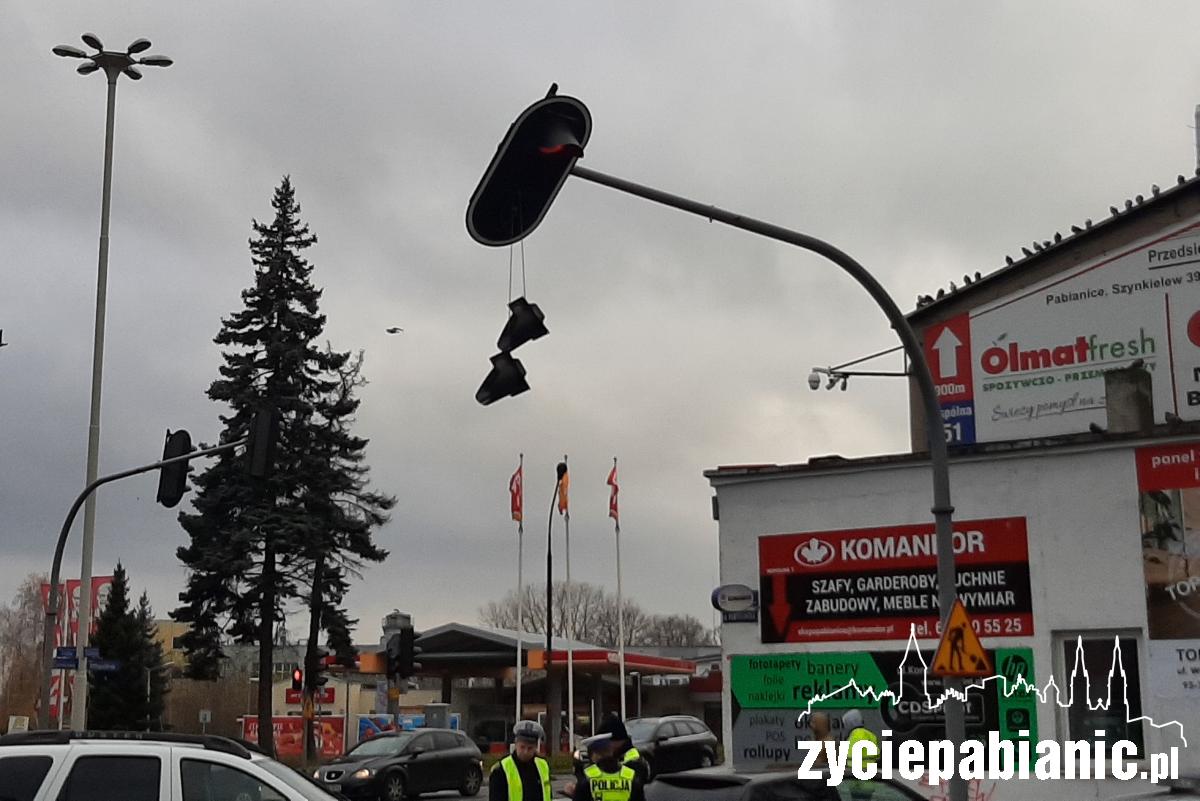 Wypadek na skrzyżowaniu