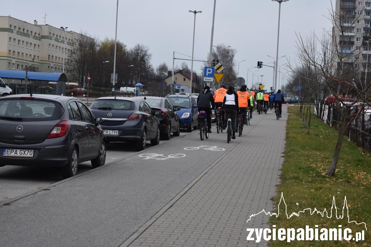 Pabianiczanie uczcili ofiary wypadków drogowych