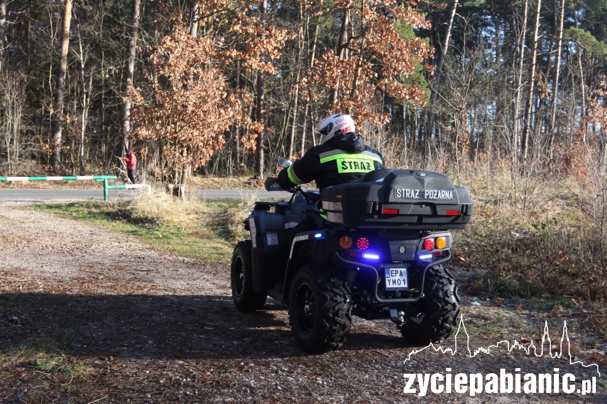 Poszukiwania zaginionego 25-latka