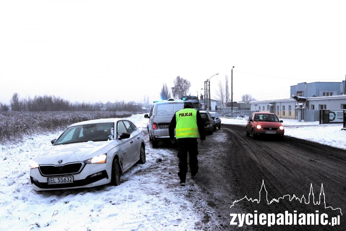 Czołowe zderzenie na ul. Lutomierskiej