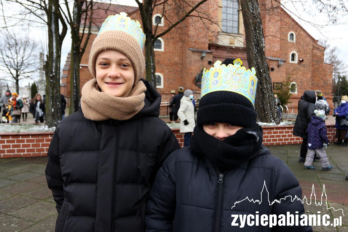 Orszak Trzech Króli przeszedł ulicami Pabianic