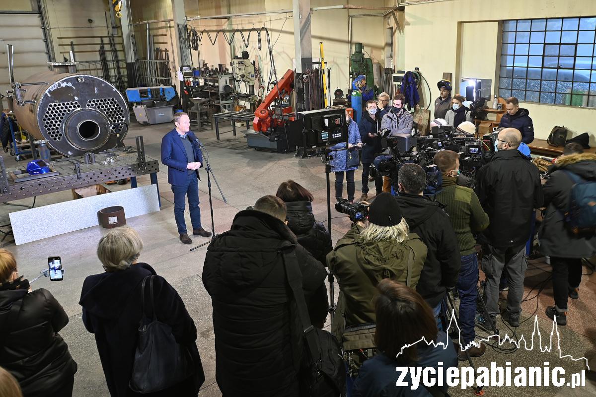 Donald Tusk odwiedził Pabianice i Ksawerów