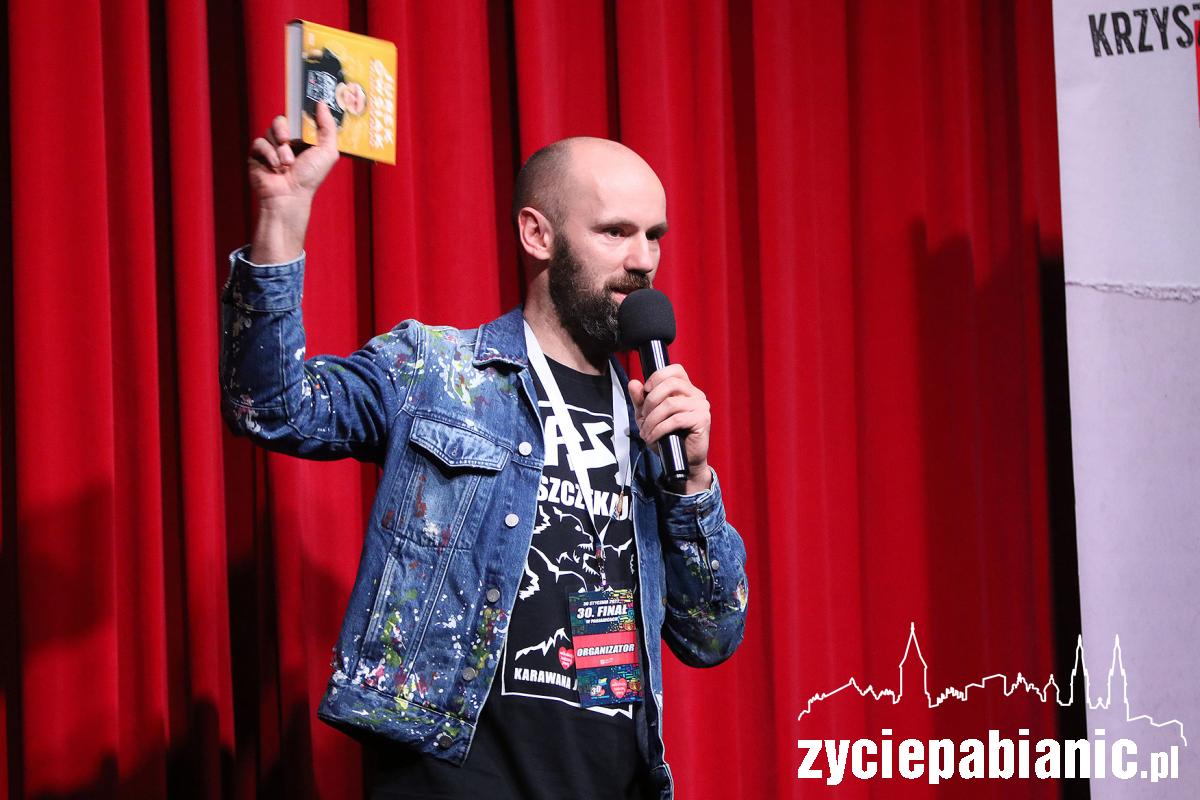WOSP 2022: Krzysztof Skiba wystąpił w Pabianicach
