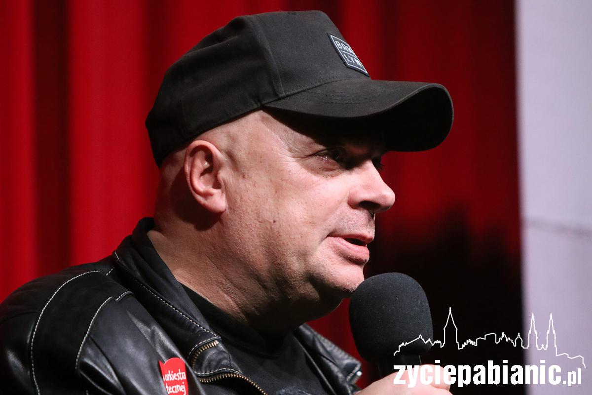 WOSP 2022: Krzysztof Skiba wystąpił w Pabianicach