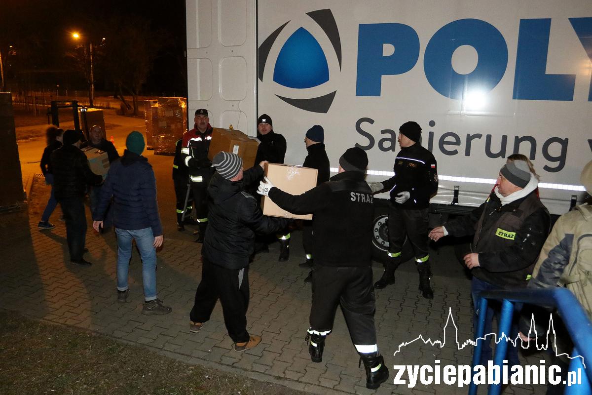 Przyjechały dary z Niemiec dla Ukrainy.
