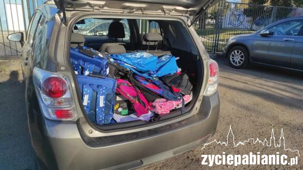 Ukraińscy uczniowie dostali wyprawki szkolne