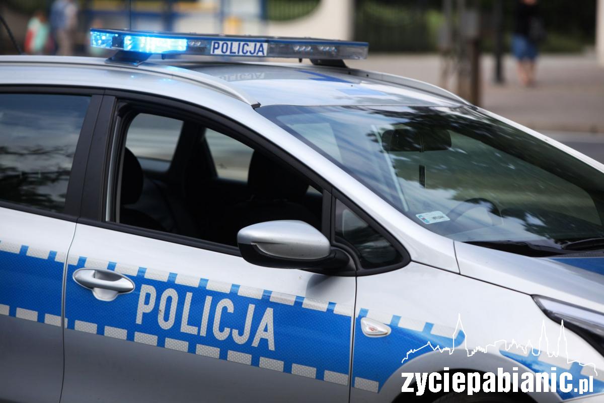 Policyjna eskorta na 