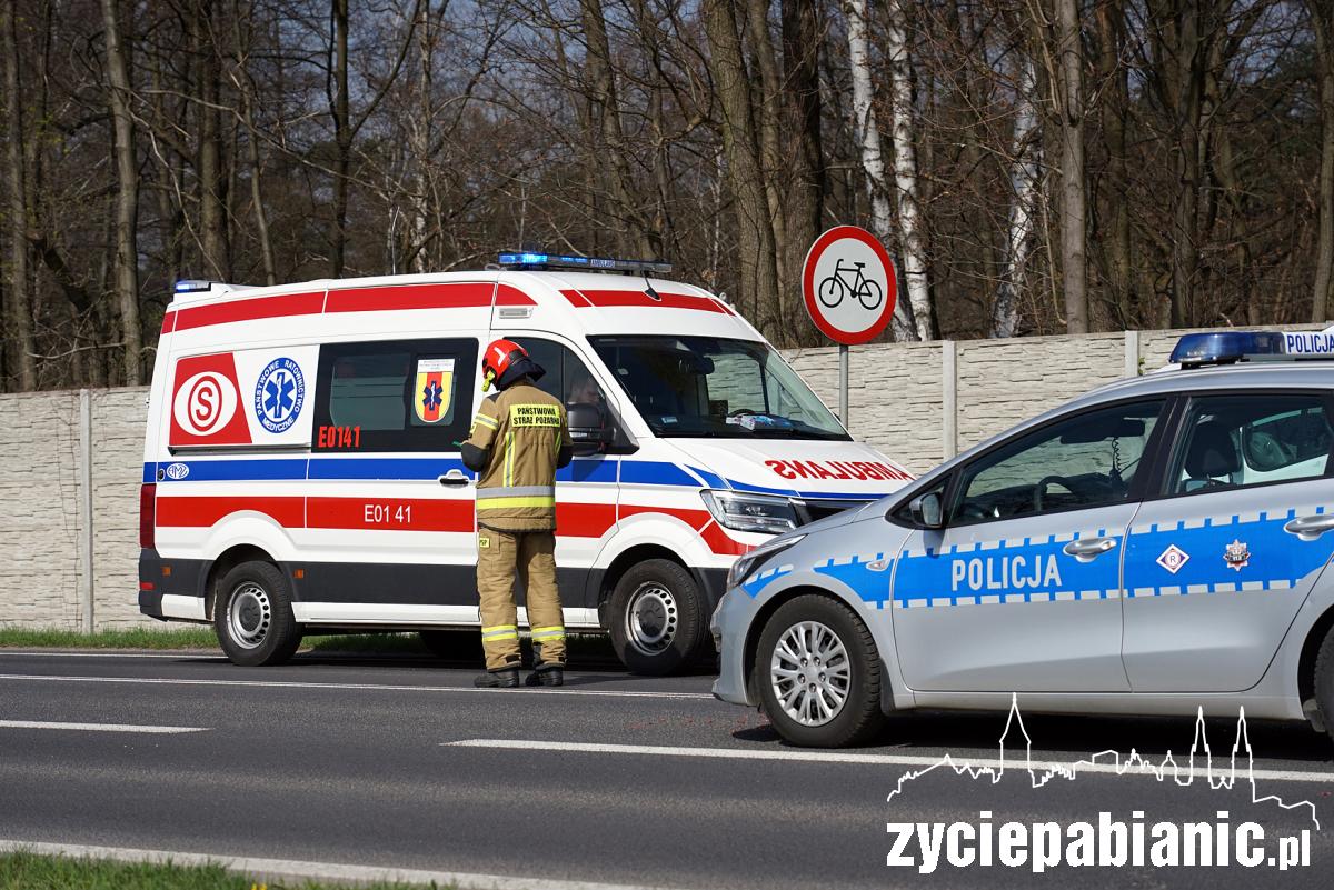 Kolizja w Przygoni