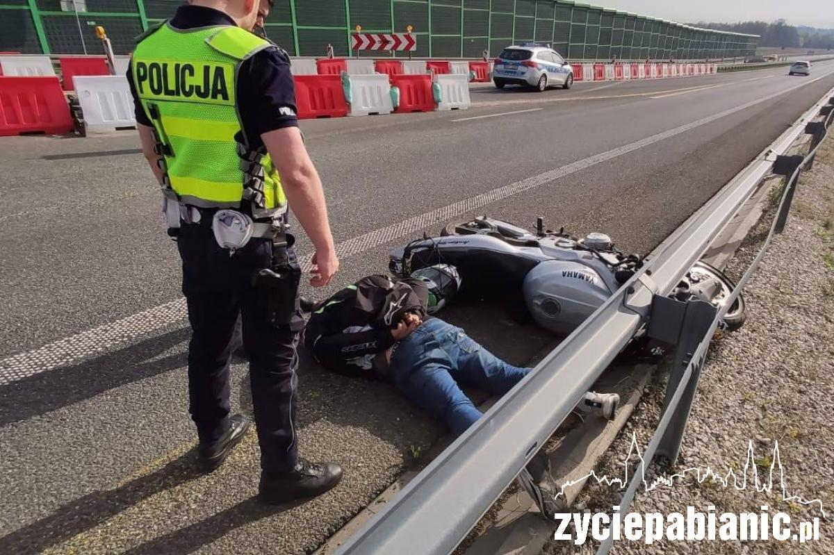 Pościg za motocyklistą