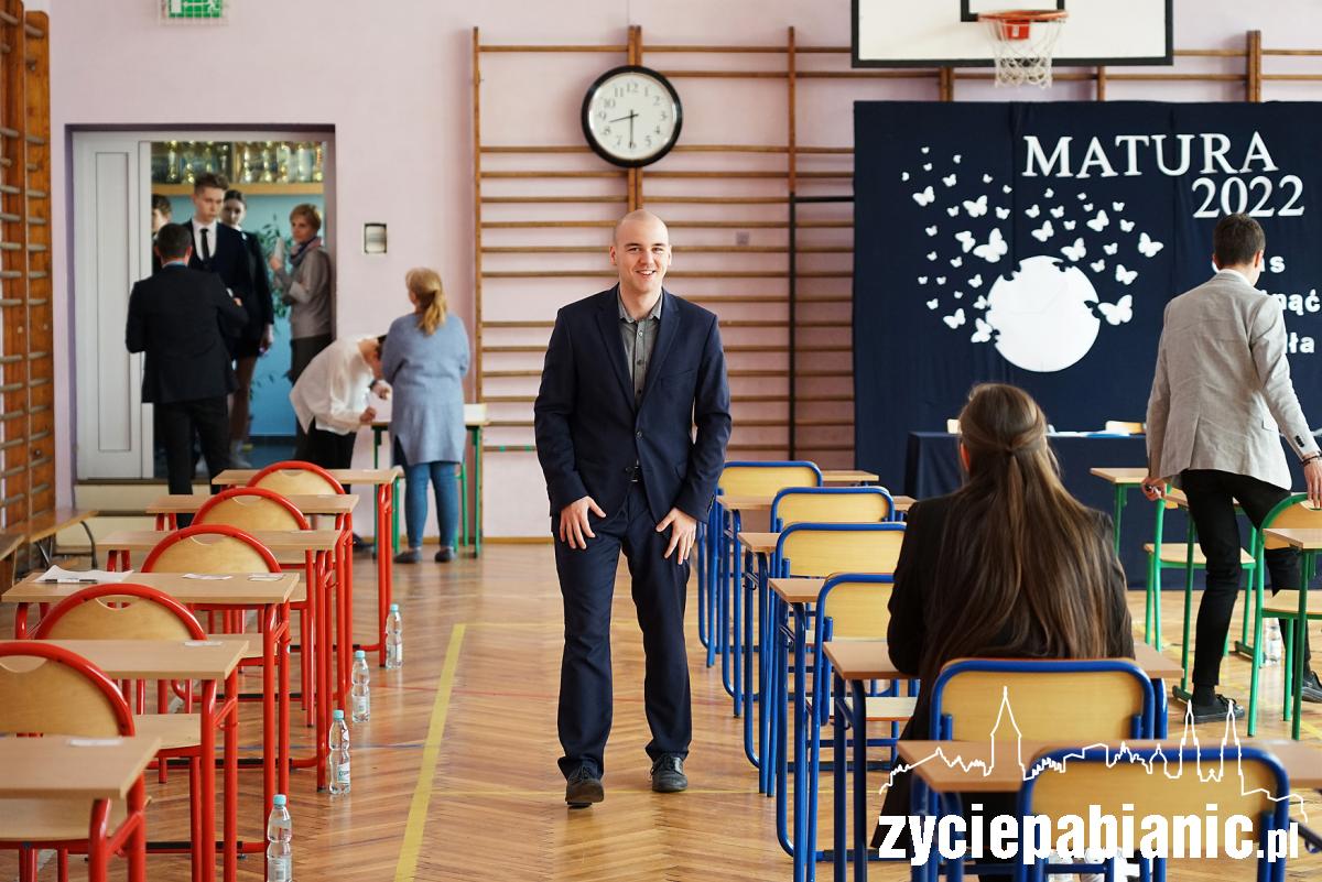 Maturzyści z I LO piszą egzamin z języka polskiego